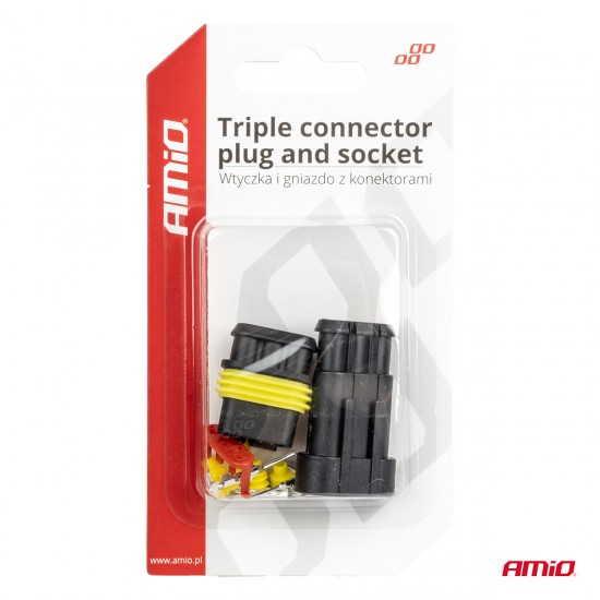 AMC-03519/AM - ΣΥΝΔΕΣΜΟΣ ΚΑΛΩΔΙΩΝ ΜΕ ΑΡΣΕΝΙΚΗ & ΘΗΛΥΚΗ ΦΙΣΑ ΣΥΝΔΕΣΗΣ 3PIN ΑΔΙΑΒΡΟΧΟΣ IP67 ΑΜΙΟ - 1 ΤΕΜ. ΣΥΝΔΕΣΜΟΣ ΚΑΛΩΔΙΩΝ ΜΕ ΑΡΣΕΝΙΚΗ & ΘΗΛΥΚΗ ΦΙΣΑ ΣΥΝΔΕΣΗΣ 3PIN ΑΔΙΑΒΡΟΧΟΣ IP67 ΑΜΙΟ - 1 ΤΕΜ.