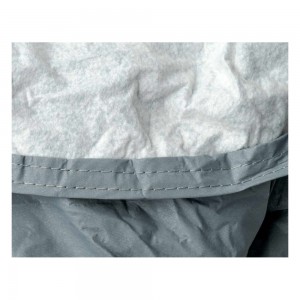 Amio - ΚΟΥΚΟΥΛΑ ΜΙΣΗ / ΗΜΙ-ΚΑΛΥΜΜΑ ΑΥΤΟΚΙΝΗΤΟΥ SEDAN (XL) ΣΕ ΓΚΡΙ ΧΡΩΜΑ ΜΕ ΤΣΑΝΤΑ ΜΕΤΑΦΟΡΑΣ - 1 ΤΕΜ. (03571/AM)