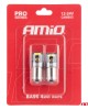 ΛΑΜΠΑΚΙΑ T4W BA9s 12/24V 6.000K 4xSMD LED CAN-BUS ΛΕΥΚΟ 2016 PRO SERIES AMIO - 2 Τεμ.