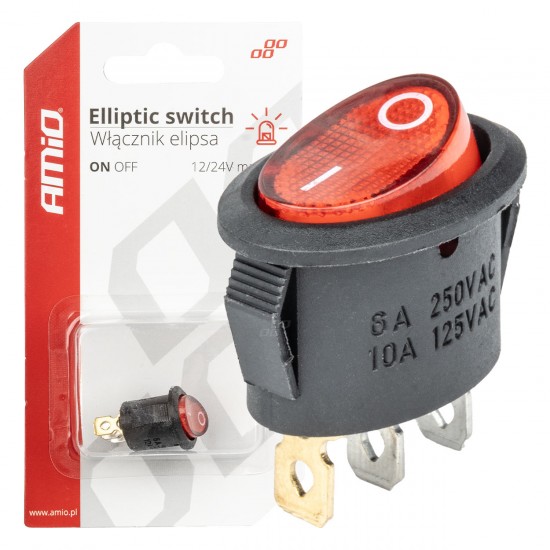 AMC-03612/AM - ΔΙΑΚΟΠΤΗΣ ON/OFF 3 ΕΠΑΦΩΝ 12V 230A ΟΒΑΛ ΚΟΚΚΙΝΟΣ ΦΩΤΙΣΜΟΣ ΑΜΙΟ - 1 ΤΕΜ. ΔΙΑΚΟΠΤΗΣ ON/OFF 3 ΕΠΑΦΩΝ 12V 230A ΟΒΑΛ ΚΟΚΚΙΝΟΣ ΦΩΤΙΣΜΟΣ ΑΜΙΟ - 1 ΤΕΜ.