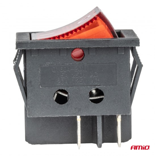 AMC-03613/AM - ΔΙΑΚΟΠΤΗΣ ON/OFF 12/24V 4 ΕΠΑΦΩΝ ΟΡΘΟΓΩΝΙΟΣ ΚΟΚΚΙΝΟΣ ΦΩΤΙΣΜΟΣ ΑΜΙΟ - 1 ΤΕΜ. ΔΙΑΚΟΠΤΗΣ ON/OFF 12/24V 4 ΕΠΑΦΩΝ ΟΡΘΟΓΩΝΙΟΣ ΚΟΚΚΙΝΟΣ ΦΩΤΙΣΜΟΣ ΑΜΙΟ - 1 ΤΕΜ.