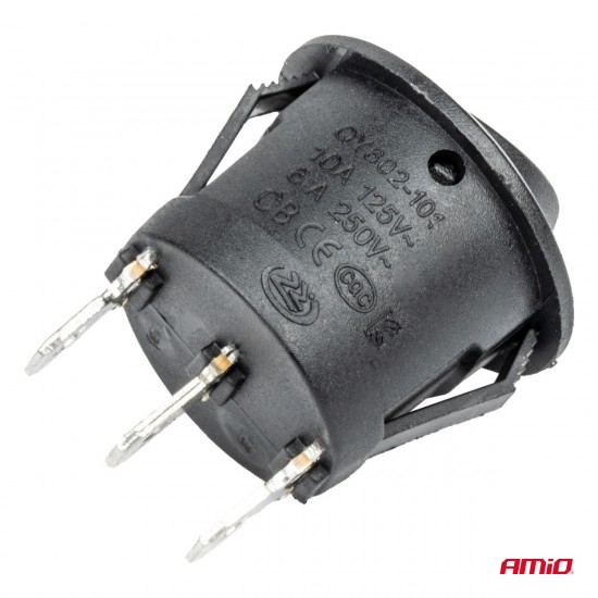 AMC-03614/AM - ΔΙΑΚΟΠΤΗΣ 230V 6A ON-OFF-ON 3 ΕΠΑΦΩΝ ΣΤΡΟΓΓΥΛΟΣ BU03 ΑΜΙΟ - 1 ΤΕΜ. ΔΙΑΚΟΠΤΗΣ 230V 6A ON-OFF-ON 3 ΕΠΑΦΩΝ ΣΤΡΟΓΓΥΛΟΣ BU03 ΑΜΙΟ - 1 ΤΕΜ.