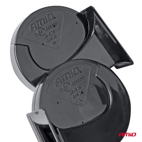 AMC-03620/AM - ΚΟΡΝΑ 12V 110db 2 ΤΟΝΩΝ 410Hz και 510Hz ΑΜΙΟ - 2 ΤΕΜ. ΚΟΡΝΑ 12V 110db 2 ΤΟΝΩΝ 410Hz και 510Hz ΑΜΙΟ - 2 ΤΕΜ.
