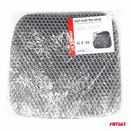 AMC-03651/AM - ΜΑΞΙΛΑΡΙ ΚΑΘΙΣΜΑΤΟΣ ΠΛΑΣΤΙΚΟ/GEL 42x40x5cm ΓΚΡΙ ΧΡΩΜΑ AMIO - 1 Τεμ. ΜΑΞΙΛΑΡΙ ΚΑΘΙΣΜΑΤΟΣ ΠΛΑΣΤΙΚΟ/GEL 42x40x5cm ΓΚΡΙ ΧΡΩΜΑ AMIO - 1 Τεμ.