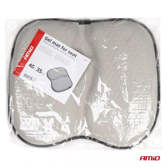 AMC-03652/AM - ΜΑΞΙΛΑΡΙ ΚΑΘΙΣΜΑΤΟΣ ΑΠΟ GEL ΚΑΙ ΔΙΑΠΝΕΟΝ ΥΦΑΣΜΑ 40x35cm ΓΚΡΙ ΧΡΩΜΑ AMIO - 1 Τεμ. ΜΑΞΙΛΑΡΙ ΚΑΘΙΣΜΑΤΟΣ ΑΠΟ GEL ΚΑΙ ΔΙΑΠΝΕΟΝ ΥΦΑΣΜΑ 40x35cm ΓΚΡΙ ΧΡΩΜΑ AMIO - 1 Τεμ.