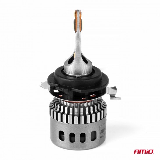 ΛΑΜΠΕΣ H7-1 9>16V 6.000K 5.400lm 60W K3 SERIES LED CAN-BUS (ΜΕ ΨΥΚΤΡΑ) AMIO - 2 Τεμ.