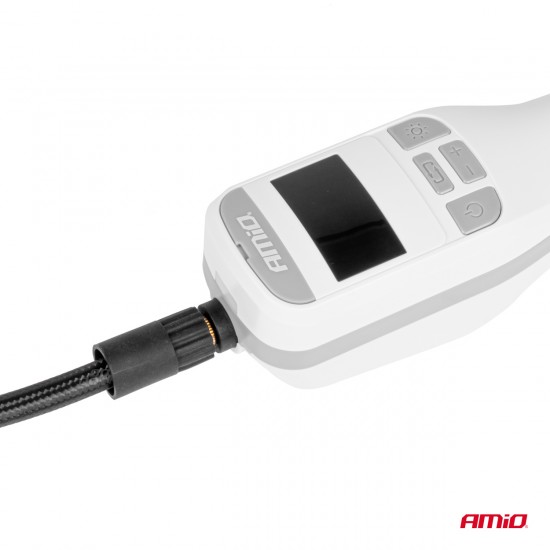 AMC-03689/AM - ΚΟΜΠΡΕΣΕΡ ΑΕΡΑ 7,4V 10bar/150psi 40W ΦΟΡΤΙΣΗ ΜΕ USB ΚΑΙ ΨΗΦΙΑΚΗ ΕΝΔΕΙΞΗ AMIO - 1 Τεμ. ΚΟΜΠΡΕΣΕΡ ΑΕΡΑ 7,4V 10bar/150psi 40W ΦΟΡΤΙΣΗ ΜΕ USB ΚΑΙ ΨΗΦΙΑΚΗ ΕΝΔΕΙΞΗ AMIO - 1 Τεμ.