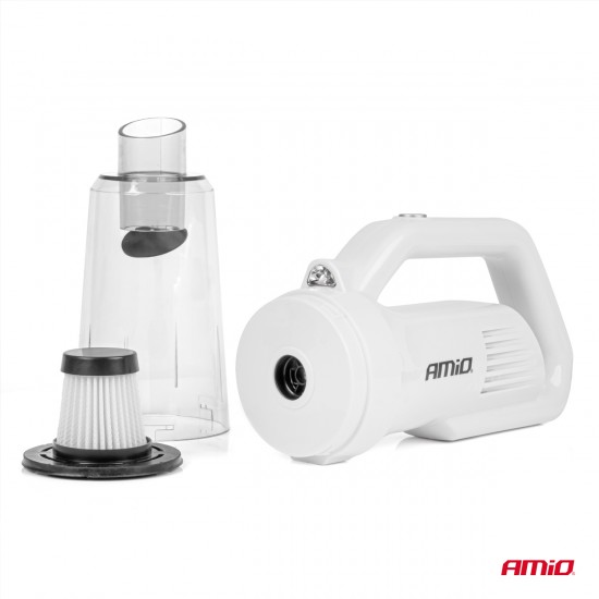 AMC-03691/AM - ΣΚΟΥΠΑΚΙ ΗΛΕΚΤΡΙΚΟ 12V ΜΕ 3 ΑΞΕΣΟΥΑΡ ΚΑΘΑΡΙΣΜΟΥ ΜΕ ΦΙΣ ΑΝΑΠΤΗΡΑ ΚΑΙ ΚΑΛΩΔΙΟ USB-C 7.4V 20min AMIO - 1 Τεμ. ΣΚΟΥΠΑΚΙ ΗΛΕΚΤΡΙΚΟ 12V ΜΕ 3 ΑΞΕΣΟΥΑΡ ΚΑΘΑΡΙΣΜΟΥ ΜΕ ΦΙΣ ΑΝΑΠΤΗΡΑ ΚΑΙ ΚΑΛΩΔΙΟ USB-C 7.4V 20min AMIO - 1 Τεμ.