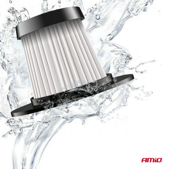 AMC-03691/AM - ΣΚΟΥΠΑΚΙ ΗΛΕΚΤΡΙΚΟ 12V ΜΕ 3 ΑΞΕΣΟΥΑΡ ΚΑΘΑΡΙΣΜΟΥ ΜΕ ΦΙΣ ΑΝΑΠΤΗΡΑ ΚΑΙ ΚΑΛΩΔΙΟ USB-C 7.4V 20min AMIO - 1 Τεμ. ΣΚΟΥΠΑΚΙ ΗΛΕΚΤΡΙΚΟ 12V ΜΕ 3 ΑΞΕΣΟΥΑΡ ΚΑΘΑΡΙΣΜΟΥ ΜΕ ΦΙΣ ΑΝΑΠΤΗΡΑ ΚΑΙ ΚΑΛΩΔΙΟ USB-C 7.4V 20min AMIO - 1 Τεμ.
