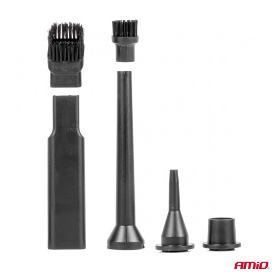 AMC-03692/AM - ΗΛΕΚΤΡΙΚΟ ΣΚΟΥΠΑΚΙ ΧΕΙΡΟΣ ΑΣΥΡΜΑΤΟ 40W ΜΕ 6 ΕΞΑΡΤΗΜΑΤΑ ΚΑΘΑΡΙΣΜΟΥ ΚΑΙ ΚΑΛΩΔΙΟ USB-C 7.4V 20min AMIO - 1 Τεμ. ΗΛΕΚΤΡΙΚΟ ΣΚΟΥΠΑΚΙ ΧΕΙΡΟΣ ΑΣΥΡΜΑΤΟ 40W ΜΕ 6 ΕΞΑΡΤΗΜΑΤΑ ΚΑΘΑΡΙΣΜΟΥ ΚΑΙ ΚΑΛΩΔΙΟ USB-C 7.4V 20min AMIO - 1 Τεμ.