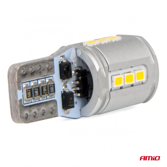 T10e W5W 12/24V 15x2016 SMD LED CAN-BUS ΛΕΥΚΟ 2ΤΕΜ. AMIO