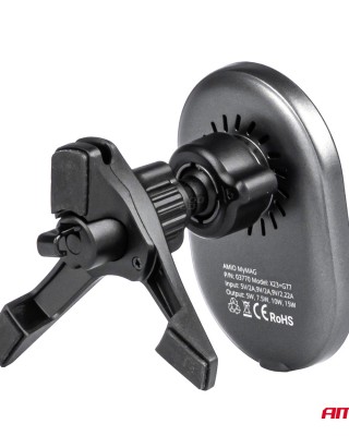 ΒΑΣΗ ΣΤΗΡΙΞΗΣ ΚΙΝΗΤΟΥ ΓΙΑ ΑΕΡΑΓΩΓΟ ΜΑΓΝΗΤΙΚΗ ΜΕ ΑΣΥΡΜΑΤΗ ΦΟΡΤΙΣΗ QUICK CHARGE 2A MAX15W MY MAG AMIO - 1 Τεμ.