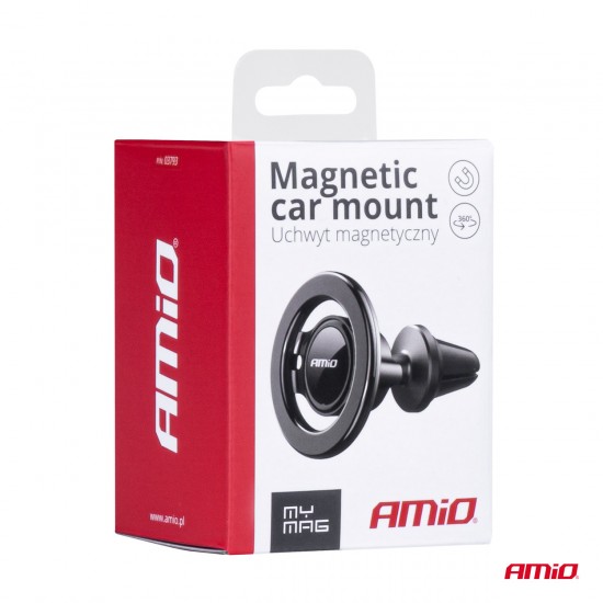 AMC-03793/AM - ΒΑΣΗ ΣΤΗΡΙΞΗΣ ΚΙΝΗΤΟΥ ΜΑΓΝΗΤΙΚΗ ΓΙΑ ΑΕΡΑΓΩΓΟ MY MAG AMIO - 1 Τεμ. ΒΑΣΗ ΣΤΗΡΙΞΗΣ ΚΙΝΗΤΟΥ ΜΑΓΝΗΤΙΚΗ ΓΙΑ ΑΕΡΑΓΩΓΟ MY MAG AMIO - 1 Τεμ.