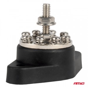 ΤΕΡΜΑΤΙΚΟ ΑΚΡΟΔΕΚΤΩΝ ΜΟΝΟ 8 ΠΟΛΩΝ 160Α 48V AMIO - 1 Τεμ.