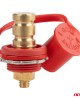 ΠΟΛΟΣ ΜΠΑΤΑΡΙΑΣ ΘΕΤΙΚΟΣ 3/8'' M10 max.48V 250A ΣΕ ΚΟΚΚΙΝΟ ΧΡΩΜΑ ΜΕ ΚΑΠΑΚΙ AMIO - 1 Τεμ.