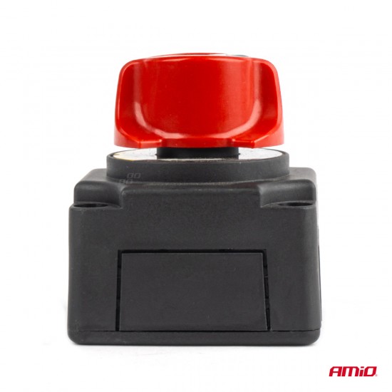 AMC-03838/AM - ΔΙΑΚΟΠΤΗΣ POWER-OFF ΜΠΑΤΑΡΙΑΣ ΣΕ ΒΑΣΗ 12-48V 300A ΜΑΥΡΟ/ΚΟΚΚΙΝΟ AMIO - 1 Τεμ. ΔΙΑΚΟΠΤΗΣ POWER-OFF ΜΠΑΤΑΡΙΑΣ ΣΕ ΒΑΣΗ 12-48V 300A ΜΑΥΡΟ/ΚΟΚΚΙΝΟ AMIO - 1 Τεμ.
