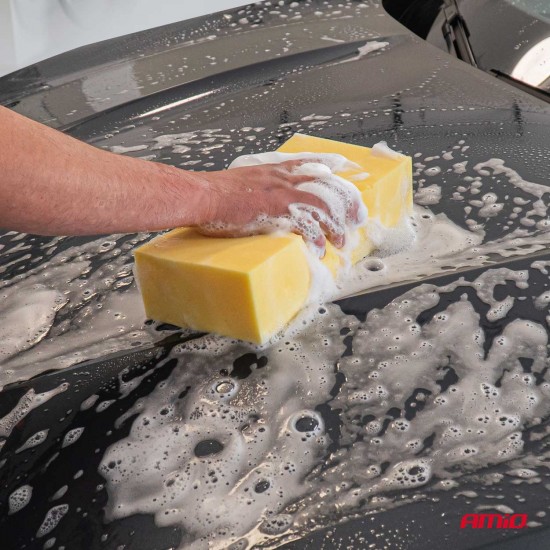 AMC-03842/AM - ΣΦΟΥΓΓΑΡΙ ΠΛΥΣΙΜΑΤΟΣ 2in1 SUPER FOAMING 28x14x7cm ΑΜΙΟ - 1 ΤΕΜ. ΣΦΟΥΓΓΑΡΙ ΠΛΥΣΙΜΑΤΟΣ 2in1 SUPER FOAMING 28x14x7cm ΑΜΙΟ - 1 ΤΕΜ.