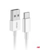 AMC-03893/AM - ΚΑΛΩΔΙΑ ΦΟΡΤΙΣΗΣ ΚΑΙ ΜΕΤΑΦΟΡΑΣ ΔΕΔΟΜΕΝΩΝ ΑΠΟ USB TYPE A ΣΕ USB TYPE C 100CM 2A ΑΣΗΜΙ ΑΜΙΟ - 1 ΤΕΜ. ΚΑΛΩΔΙΑ ΦΟΡΤΙΣΗΣ ΚΑΙ ΜΕΤΑΦΟΡΑΣ ΔΕΔΟΜΕΝΩΝ ΑΠΟ USB TYPE A ΣΕ USB TYPE C 100CM 2A ΑΣΗΜΙ ΑΜΙΟ - 1 ΤΕΜ.