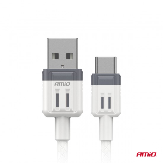 AMC-03906/AM - ΚΑΛΩΔΙΟ ΦΟΡΤΙΣΗΣ ΚΑΙ ΜΕΤΑΦΟΡΑΣ ΔΕΔΟΜΕΝΩΝ ΑΠΟ USB TYPE A ΣΕ USB TYPE C 200CM 3A ΑΜΙΟ - 1 ΤΕΜ. ΚΑΛΩΔΙΟ ΦΟΡΤΙΣΗΣ ΚΑΙ ΜΕΤΑΦΟΡΑΣ ΔΕΔΟΜΕΝΩΝ ΑΠΟ USB TYPE A ΣΕ USB TYPE C 200CM 3A ΑΜΙΟ - 1 ΤΕΜ.