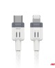 AMC-03910/AM - ΚΑΛΩΔΙΟ ΦΟΡΤΙΣΗΣ ΚΑΙ ΜΕΤΑΦΟΡΑΣ ΔΕΔΟΜΕΝΩΝ ΑΠΟ USB TYPE C ΣΕ APPLE LIGHTING 100CM 20W ΛΕΥΚΟ ΑΜΙΟ - 1 ΤΕΜ. ΚΑΛΩΔΙΟ ΦΟΡΤΙΣΗΣ ΚΑΙ ΜΕΤΑΦΟΡΑΣ ΔΕΔΟΜΕΝΩΝ ΑΠΟ USB TYPE C ΣΕ APPLE LIGHTING 100CM 20W ΛΕΥΚΟ ΑΜΙΟ - 1 ΤΕΜ.