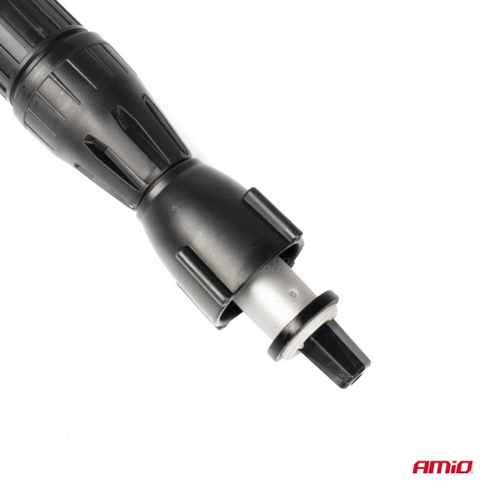 AMC-03955/AM - ΒΟΥΡΤΣΑ ΠΛΥΣΙΜΑΤΟΣ ΜΕ ΤΗΛΕΣΚΟΠΙΚΟ ΚΟΝΤΑΡΙ 97-160cm & ΑΝΤΑΠΤΟΡΑ ΓΙΑ ΠΑΡΟΧΗ ΝΕΡΟΥ ΑMiO - 1 TEM. ΒΟΥΡΤΣΑ ΠΛΥΣΙΜΑΤΟΣ ΜΕ ΤΗΛΕΣΚΟΠΙΚΟ ΚΟΝΤΑΡΙ 97-160cm & ΑΝΤΑΠΤΟΡΑ ΓΙΑ ΠΑΡΟΧΗ ΝΕΡΟΥ ΑMiO - 1 TEM.