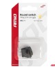 AMC-03962/AM - ΔΙΑΚΟΠΤΗΣ 12V ON/OFF ΣΤΡΟΓΓΥΛΟΣ ΜΕ 3 ΕΠΑΦΕΣ ΚΙΤΡΙΝΟ LED AMIO - 1 τεμ. ΔΙΑΚΟΠΤΗΣ 12V ON/OFF ΣΤΡΟΓΓΥΛΟΣ ΜΕ 3 ΕΠΑΦΕΣ ΚΙΤΡΙΝΟ LED AMIO - 1 τεμ.