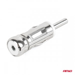 Amio - ΑΝΤΑΠΤΟΡΑΣ ΚΕΡΑΙΑΣ ISO>DIN - 1 ΤΕΜ. (03966/AM)