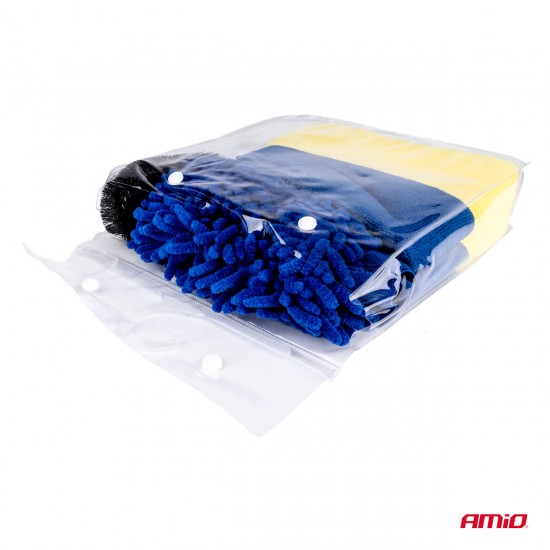 AMC-04035/AM - ΚΙΤ ΚΑΘΑΡΙΣΜΟΥ ΣΦΟΥΓΓΑΡΙ/ΓΑΝΤΙ ΠΛΥΣΙΜΑΤΟΣ/ΒΟΥΡΤΣΑ ΖΑΝΤΩΝ/2 ΠΑΝΑΚΙΑ AMIO - 5 ΤΕΜ. ΚΙΤ ΚΑΘΑΡΙΣΜΟΥ ΣΦΟΥΓΓΑΡΙ/ΓΑΝΤΙ ΠΛΥΣΙΜΑΤΟΣ/ΒΟΥΡΤΣΑ ΖΑΝΤΩΝ/2 ΠΑΝΑΚΙΑ AMIO - 5 ΤΕΜ.