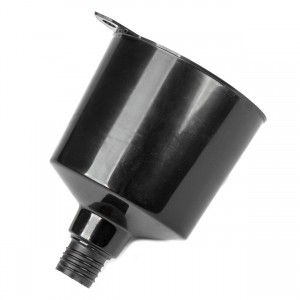 Amio - ΧΩΝΙ ΚΑΥΣΙΜΟΥ ΧΩΡΙΣ ΣΤΟΜΙΟ ΠΛΑΣΤΙΚΟ ΜΑΥΡΟ - 1 ΤΕΜ. (04043/AM)