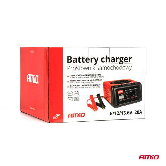AMC-04057/AM - ΕΚΚΙΝΗΤΗΣ/ΦΟΡΤΙΣΤΗΣ ΜΠΑΤΑΡΙΑΣ 6/12V (100Α START ENGINE) AMIO - 1 ΤΕΜ. ΕΚΚΙΝΗΤΗΣ/ΦΟΡΤΙΣΤΗΣ ΜΠΑΤΑΡΙΑΣ 6/12V (100Α START ENGINE) AMIO - 1 ΤΕΜ.