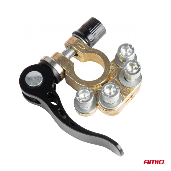 AMC-04058/AM - ΠΟΛΟΙ ΜΠΑΤΑΡΙΑΣ / ΑΚΡΟΔΕΚΤΕΣ 12V 40A ΜΕ ΣΦΙΓΚΤΗΡΕΣ & ΣΥΝΔΕΣΜΟΥΣ ΚΕΦΑΛΗΣ AMIO - ΣΕΤ ΠΟΛΟΙ ΜΠΑΤΑΡΙΑΣ / ΑΚΡΟΔΕΚΤΕΣ 12V 40A ΜΕ ΣΦΙΓΚΤΗΡΕΣ & ΣΥΝΔΕΣΜΟΥΣ ΚΕΦΑΛΗΣ AMIO - ΣΕΤ