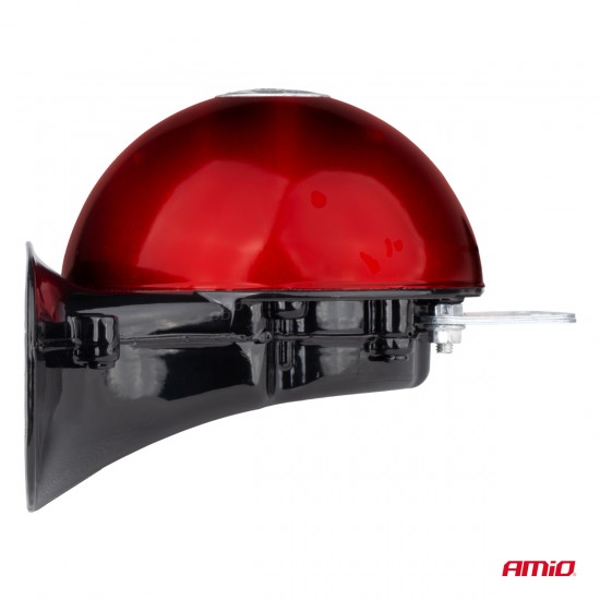 AMC-04075/AM - ΚΟΡΝΑ ΣΑΛΙΓΓΑΡΙΑ 12V - 110dB ΚΟΚΚΙΝΟ/ΜΑΥΡΟ ΑΜΙΟ - 2 ΤΕΜ. ΚΟΡΝΑ ΣΑΛΙΓΓΑΡΙΑ 12V - 110dB ΚΟΚΚΙΝΟ/ΜΑΥΡΟ ΑΜΙΟ - 2 ΤΕΜ.