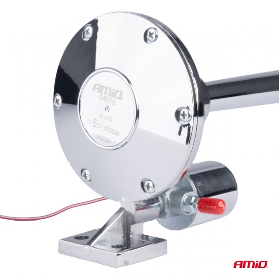 AMC-04076/AM - ΚΟΡΝΑ ΠΝΕΥΜΑΤΙΚΗ ΜΟΝΗ 12/24V 150dB ΜΗΚΟΣ:64 cm ΧΡΩΜΙΟ ΑΜΙΟ - 1 ΤΕΜ. ΚΟΡΝΑ ΠΝΕΥΜΑΤΙΚΗ ΜΟΝΗ 12/24V 150dB ΜΗΚΟΣ:64 cm ΧΡΩΜΙΟ ΑΜΙΟ - 1 ΤΕΜ.