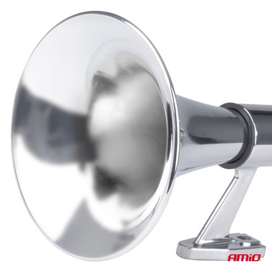 AMC-04076/AM - ΚΟΡΝΑ ΠΝΕΥΜΑΤΙΚΗ ΜΟΝΗ 12/24V 150dB ΜΗΚΟΣ:64 cm ΧΡΩΜΙΟ ΑΜΙΟ - 1 ΤΕΜ. ΚΟΡΝΑ ΠΝΕΥΜΑΤΙΚΗ ΜΟΝΗ 12/24V 150dB ΜΗΚΟΣ:64 cm ΧΡΩΜΙΟ ΑΜΙΟ - 1 ΤΕΜ.