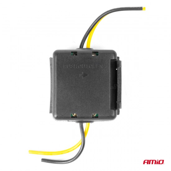 AMC-04099/AM - ΦΙΛΤΡΟ ΣΗΜΑΤΟΣ ΚΕΡΑΙΑΣ ΜΕ ΓΥΑΛΙΝΗ ΑΣΦΑΛΕΙΑ 12V 15A 180W AMIO - 1 τεμ. ΦΙΛΤΡΟ ΣΗΜΑΤΟΣ ΚΕΡΑΙΑΣ ΜΕ ΓΥΑΛΙΝΗ ΑΣΦΑΛΕΙΑ 12V 15A 180W AMIO - 1 τεμ.