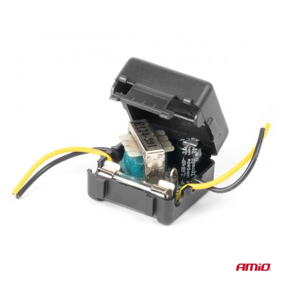AMC-04099/AM - ΦΙΛΤΡΟ ΣΗΜΑΤΟΣ ΚΕΡΑΙΑΣ ΜΕ ΓΥΑΛΙΝΗ ΑΣΦΑΛΕΙΑ 12V 15A 180W AMIO - 1 τεμ. ΦΙΛΤΡΟ ΣΗΜΑΤΟΣ ΚΕΡΑΙΑΣ ΜΕ ΓΥΑΛΙΝΗ ΑΣΦΑΛΕΙΑ 12V 15A 180W AMIO - 1 τεμ.