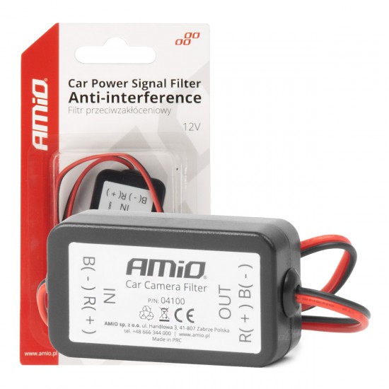 AMC-04100/AM - ΦΙΛΤΡΟ ΣΗΜΑΤΟΣ ΚΕΡΑΙΑΣ 12V 2A 24W AMIO - 1 τεμ. ΦΙΛΤΡΟ ΣΗΜΑΤΟΣ ΚΕΡΑΙΑΣ 12V 2A 24W AMIO - 1 τεμ.