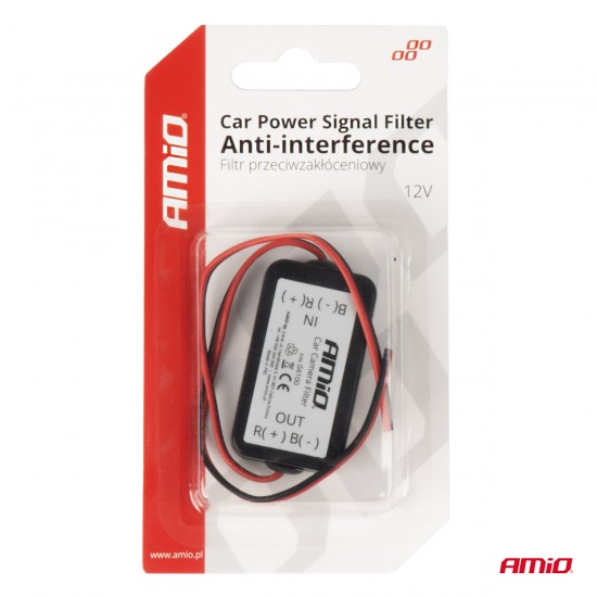 AMC-04100/AM - ΦΙΛΤΡΟ ΣΗΜΑΤΟΣ ΚΕΡΑΙΑΣ 12V 2A 24W AMIO - 1 τεμ. ΦΙΛΤΡΟ ΣΗΜΑΤΟΣ ΚΕΡΑΙΑΣ 12V 2A 24W AMIO - 1 τεμ.