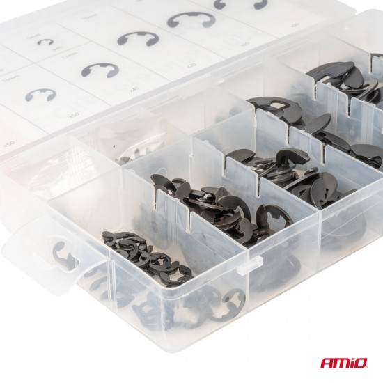 AMC-04124/AM - ΚΛΙΠΣ/ΑΣΦΑΛΕΙΕΣ ΕΞΩΤΕΡΙΚΕΣ E-CLIP ΜΕΤΑΛΛΙΚΑ ΣΕΤ ΔΙΑΦΟΡΑ ΜΕΓΕΘΗ AMIO - 300 τεμ. ΚΛΙΠΣ/ΑΣΦΑΛΕΙΕΣ ΕΞΩΤΕΡΙΚΕΣ E-CLIP ΜΕΤΑΛΛΙΚΑ ΣΕΤ ΔΙΑΦΟΡΑ ΜΕΓΕΘΗ AMIO - 300 τεμ.