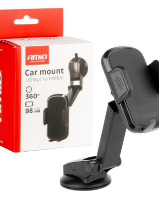 Amio - ΒΑΣΗ ΣΤΗΡΙΞΗΣ ΚΙΝΗΤΟΥ ΓΙΑ ΤΖΑΜΙ 360° ΜΕ ΡΥΘΜΙΖΟΜΕΝΟ ΜΠΡΑΤΣΟ - 1 τεμ. (04135/AM)