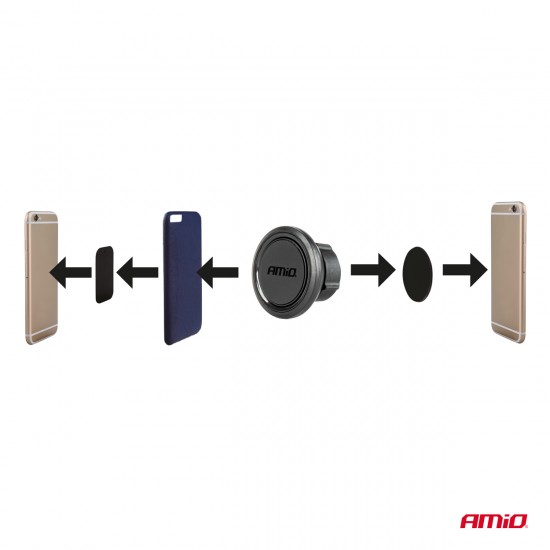 ΒΑΣΗ ΣΤΗΡΙΞΗΣ ΚΙΝΗΤΟΥ ΜΑΓΝΗΤΙΚΗ ΓΙΑ ΤΖΑΜΙ 360Ο AMIO - 1 τεμ.