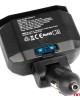 AMC-04174/AM - ΑΝΤΑΠΤΟΡΑΣ ΑΝΑΠΤΗΡΑ ΔΙΠΛΟΣ 12/24V ΜΕ ΒΟΛΤΟΜΕΤΡΟ ΜΕ 3 ΘΥΡΕΣ USB AMIO - 1 Τεμ. ΑΝΤΑΠΤΟΡΑΣ ΑΝΑΠΤΗΡΑ ΔΙΠΛΟΣ 12/24V ΜΕ ΒΟΛΤΟΜΕΤΡΟ ΜΕ 3 ΘΥΡΕΣ USB AMIO - 1 Τεμ.