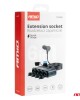 AMC-04175/AM - ΑΝΤΑΠΤΟΡΑΣ ΑΝΑΠΤΗΡΑ ΤΕΤΡΑΠΛΟΣ 12/24V 216W MAX ΜΕ 2 ΘΥΡΕΣ USB PD30W/QC3.0 AMIO - 1 Τεμ. ΑΝΤΑΠΤΟΡΑΣ ΑΝΑΠΤΗΡΑ ΤΕΤΡΑΠΛΟΣ 12/24V 216W MAX ΜΕ 2 ΘΥΡΕΣ USB PD30W/QC3.0 AMIO - 1 Τεμ.