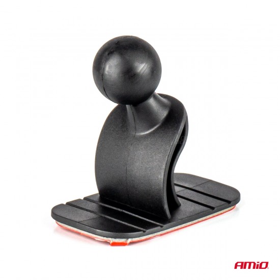 ΒΑΣΗ ΣΤΗΡΙΞΗΣ ΚΙΝΗΤΟΥ ΓΙΑ ΑΕΡΑΓΩΓΟ ΜΑΓΝΗΤΙΚΗ ΜΕ ΑΣΥΡΜΑΤΗ ΦΟΡΤΙΣΗ QUICK CHARGE QI2 15W 360° AMIO - 1 Τεμ.