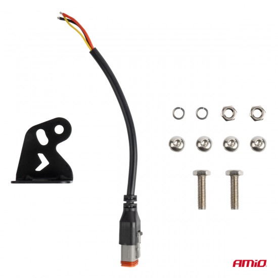 ΠΡΟΒΟΛΕΑΣ ΕΡΓΑΣΙΑΣ 9-36V 120W 6.500K 12.000lm 560x78x76mm ΜΠΑΡΑ LED AWL71 AMIO - 1 ΤΕΜ.