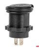 AMC-04216/AM - ΠΡΙΖΑ ΜΕ 2 ΘΥΡΕΣ USB ΚΑΙ ΚΑΠΑΚΙ ΜΑΥΡΗ 12/24V 3.1A ΑΔΙΑΒΡΟΧΗ ΜΕ ΜΠΛΕ LED ΦΩΣ ΕΝΔΕΙΞΗΣ AMIO - 1 ΤΕΜ. ΠΡΙΖΑ ΜΕ 2 ΘΥΡΕΣ USB ΚΑΙ ΚΑΠΑΚΙ ΜΑΥΡΗ 12/24V 3.1A ΑΔΙΑΒΡΟΧΗ ΜΕ ΜΠΛΕ LED ΦΩΣ ΕΝΔΕΙΞΗΣ AMIO - 1 ΤΕΜ.