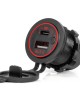 AMC-04221/AM - ΠΡΙΖΑ ΜΕ 2 ΘΥΡΕΣ USB ΚΑΙ ΚΑΠΑΚΙ 12/24V QUICK CHARGE 3.0 ΑΔΙΑΒΡΟΧΗ ΜΕ ΚΟΚΚΙΝΟ LED ΦΩΣ ΜΑΥΡΗ ΑΜΙΟ - 1 τεμ. ΠΡΙΖΑ ΜΕ 2 ΘΥΡΕΣ USB ΚΑΙ ΚΑΠΑΚΙ 12/24V QUICK CHARGE 3.0 ΑΔΙΑΒΡΟΧΗ ΜΕ ΚΟΚΚΙΝΟ LED ΦΩΣ ΜΑΥΡΗ ΑΜΙΟ - 1 τεμ.