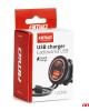 AMC-04221/AM - ΠΡΙΖΑ ΜΕ 2 ΘΥΡΕΣ USB ΚΑΙ ΚΑΠΑΚΙ 12/24V QUICK CHARGE 3.0 ΑΔΙΑΒΡΟΧΗ ΜΕ ΚΟΚΚΙΝΟ LED ΦΩΣ ΜΑΥΡΗ ΑΜΙΟ - 1 τεμ. ΠΡΙΖΑ ΜΕ 2 ΘΥΡΕΣ USB ΚΑΙ ΚΑΠΑΚΙ 12/24V QUICK CHARGE 3.0 ΑΔΙΑΒΡΟΧΗ ΜΕ ΚΟΚΚΙΝΟ LED ΦΩΣ ΜΑΥΡΗ ΑΜΙΟ - 1 τεμ.