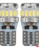 Amio - Λάμπα LED CANBUS T10 (W5W) 16SMD 3014 + 2SMD 3030 Λευκή 6000K 12V/24V για Φώτα Θέσης, Πινακίδας & Εσωτερικού - 2τεμ. (04260/AM)