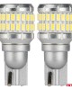 Amio - Λάμπα LED CANBUS T15 (W16W) 48SMD 3014 + 4SMD 3030 Λευκή 6000K 12V/24V για Φώτα Όπισθεν & Βοηθητικό Φωτισμό - 2τεμ. (04261/AM)